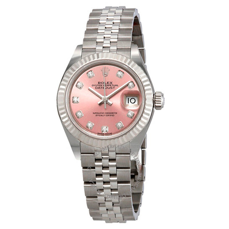 Relógio Lady Datejust Automático com Mostrador de Diamante Rosa Ladies Jubilee 28 mm - Mercado de Luxo - O Maior E-Commerce de Bens, Produtos e Serviços de Luxo do Brasil.