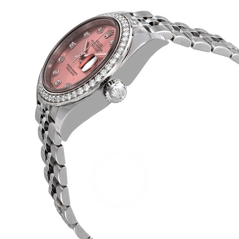 Relógio Lady Datejust Automático com Mostrador de Diamante Rosa Ladies Jubilee 28 mm - Mercado de Luxo - O Maior E-Commerce de Bens, Produtos e Serviços de Luxo do Brasil.