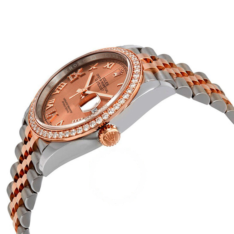 Relógio Datejust 36 automático com mostrador de diamante rosa Ladies em aço e ouro Everose 18K Jubilee 36 mm - Mercado de Luxo - O Maior E-Commerce de Bens, Produtos e Serviços de Luxo do Brasil.