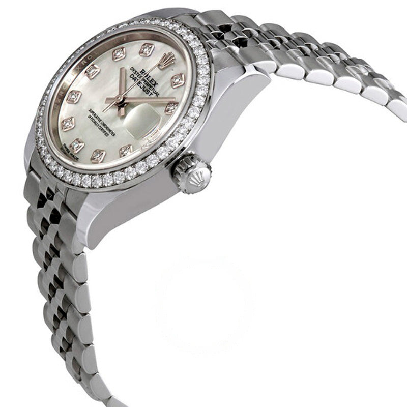 Relógio Lady- Datejust Madrepérola com Mostrador de Diamante Ladies Jubilee 28 mm - Mercado de Luxo - O Maior E-Commerce de Bens, Produtos e Serviços de Luxo do Brasil.