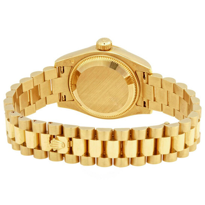 Relógio Lady-Datejust 26 Mostrador Dourado Ouro Amarelo 18K Presidente Automático  - Mercado de Luxo - O Maior E-Commerce de Bens, Produtos e Serviços de Luxo do Brasil.