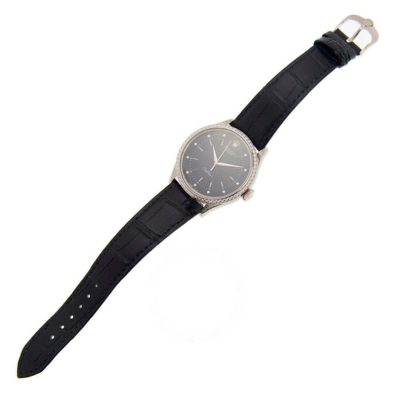 Relógio Cellini Time Automático Diamante Mostrador Preto 39 mm - Mercado de Luxo - O Maior E-Commerce de Bens, Produtos e Serviços de Luxo do Brasil.