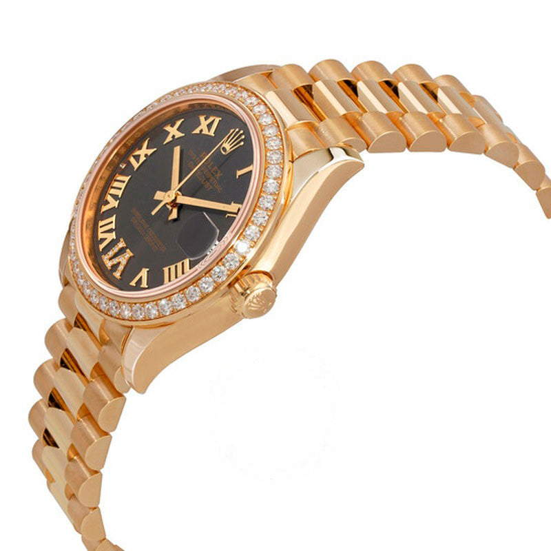 Relógio Datejust 31 Automático Ouro Amarelo 18k Mostrador Cinza Diamante 31 mm - Mercado de Luxo - O Maior E-Commerce de Bens, Produtos e Serviços de Luxo do Brasil.