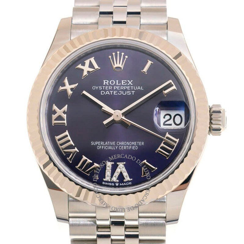 Relógio Datejust 31 Automático Diamante  - Mercado de Luxo - O Maior E-Commerce de Bens, Produtos e Serviços de Luxo do Brasil.