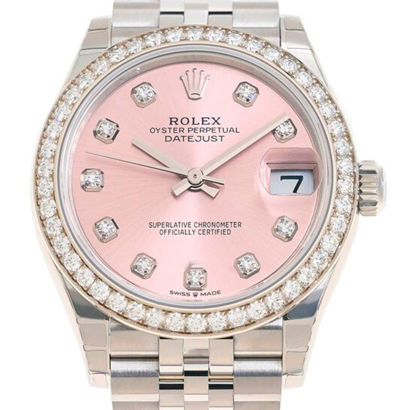 Relógio Datejust 31 Automático Diamante Rosa Mostrador 31 mm - Mercado de Luxo - O Maior E-Commerce de Bens, Produtos e Serviços de Luxo do Brasil.