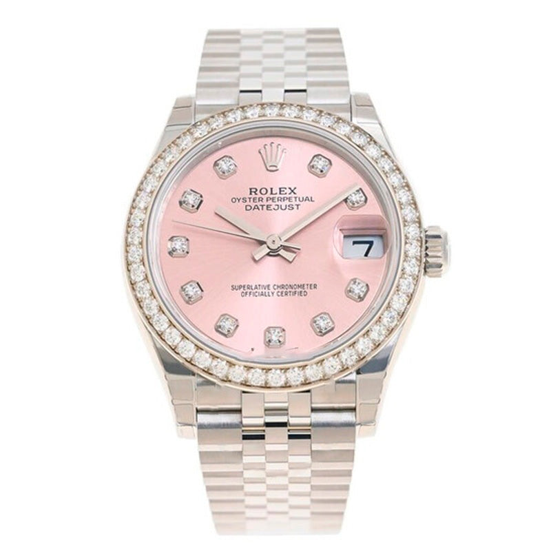 Relógio Datejust 31 Automático Diamante Rosa Mostrador 31 mm - Mercado de Luxo - O Maior E-Commerce de Bens, Produtos e Serviços de Luxo do Brasil.