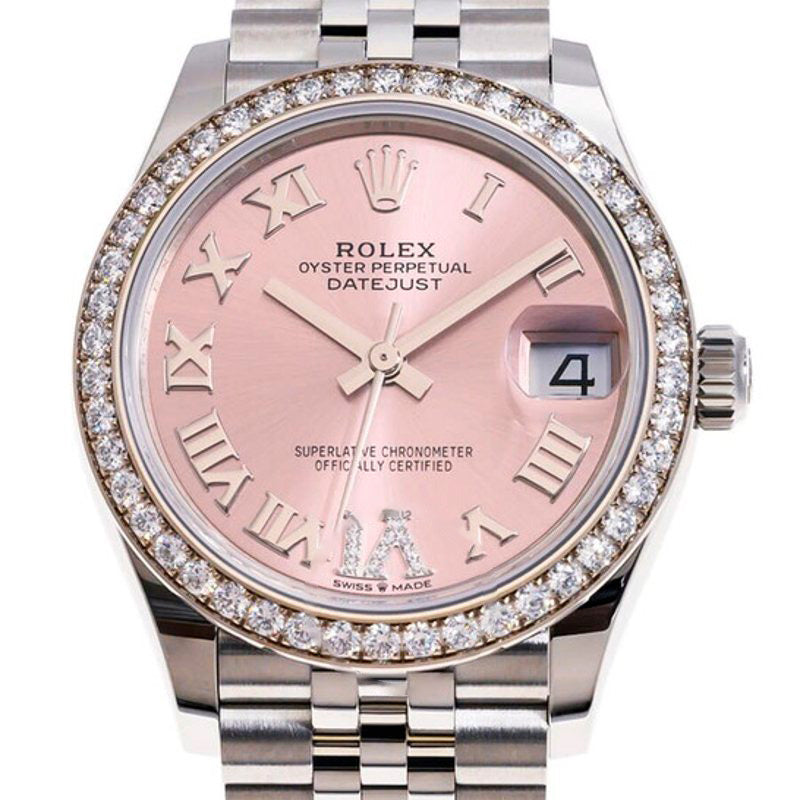 Relógio Datejust 31 Automático Diamante Rosa Mostrador 31 mm - Mercado de Luxo - O Maior E-Commerce de Bens, Produtos e Serviços de Luxo do Brasil.