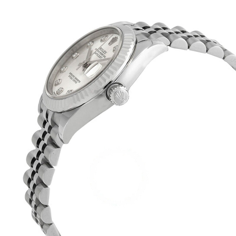 Relógio Datejust 31 Automático Diamante Mostrador Prateado  - Mercado de Luxo - O Maior E-Commerce de Bens, Produtos e Serviços de Luxo do Brasil.