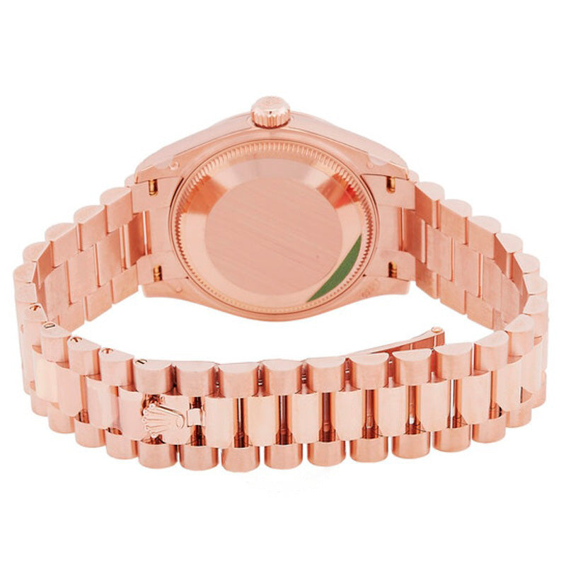 Relógio Datejust 31 Prata com Motivo Floral Mostrador de Diamante Automático Ouro Everose 18k Presidente 31 mm - Mercado de Luxo - O Maior E-Commerce de Bens, Produtos e Serviços de Luxo do Brasil.