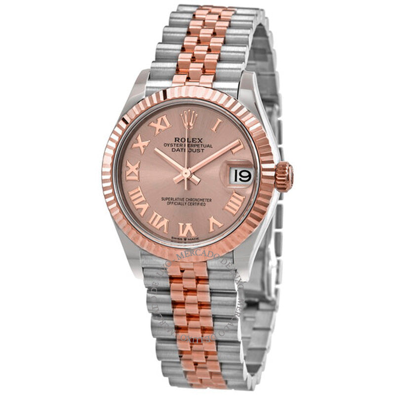 Relógio Datejust 31 Rose Roman Dial Automático em Aço e Ouro Everose 18k Jubilee 31 mm - Mercado de Luxo - O Maior E-Commerce de Bens, Produtos e Serviços de Luxo do Brasil.
