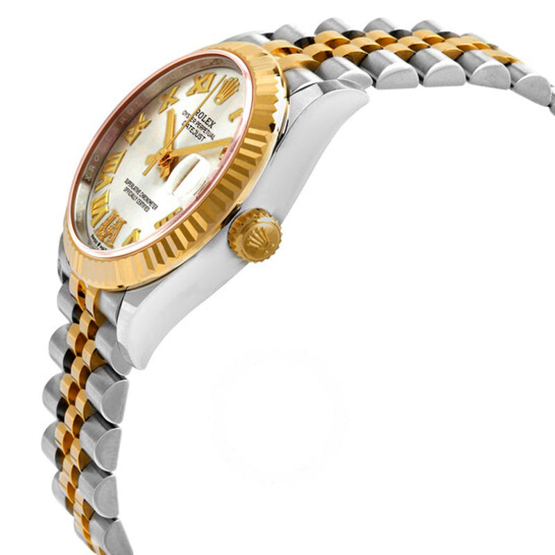 Relógio Datejust 31 Jubilee Automático em Aço e Ouro Amarelo 18k com Mostrador de Diamante e Prata 31 mm - Mercado de Luxo - O Maior E-Commerce de Bens, Produtos e Serviços de Luxo do Brasil.