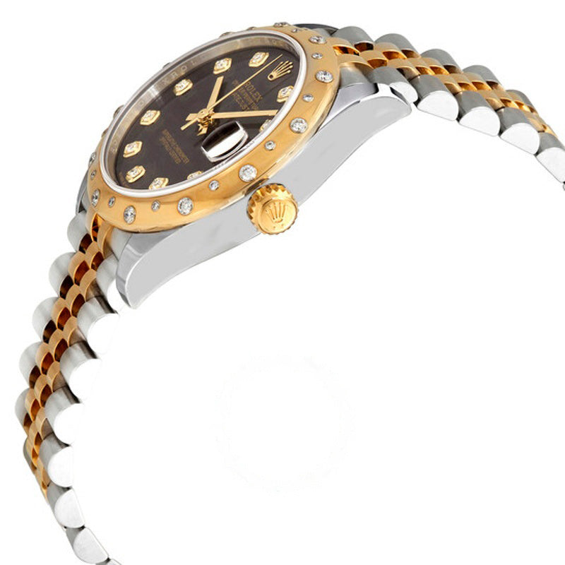 Relógio Datejust 31 Jubilee Automático em Aço e Ouro Amarelo 18k com Mostrador de Diamante Cinza Escuro 31 mm - Mercado de Luxo - O Maior E-Commerce de Bens, Produtos e Serviços de Luxo do Brasil.