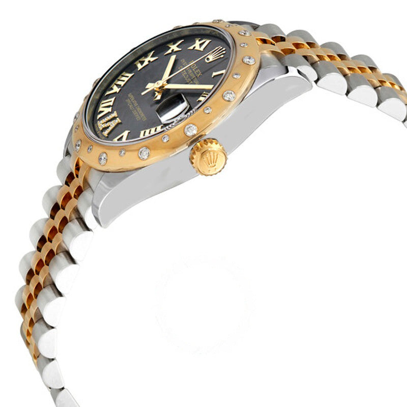 Relógio Datejust 31 Jubilee Automático em Aço e Ouro Amarelo 18k com Mostrador Cinza Escuro 31 mm - Mercado de Luxo - O Maior E-Commerce de Bens, Produtos e Serviços de Luxo do Brasil.