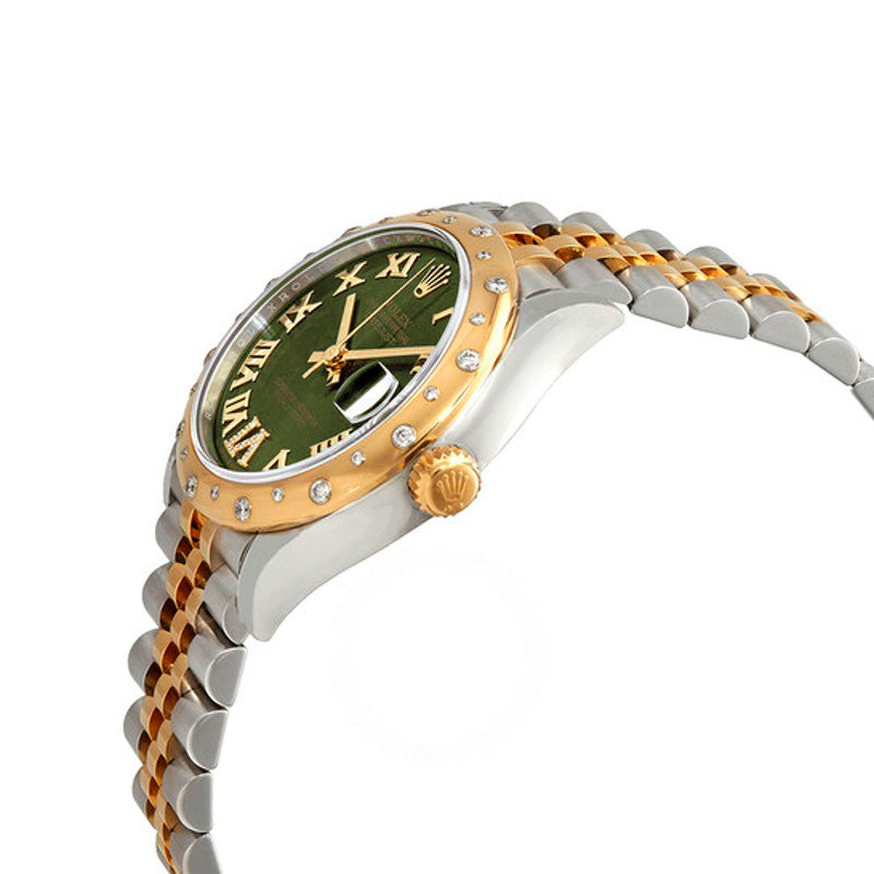 Relógio Datejust 31 Jubilee Automático em Aço e Ouro Amarelo 18k com Mostrador Verde Oliva 31 mm - Mercado de Luxo - O Maior E-Commerce de Bens, Produtos e Serviços de Luxo do Brasil.