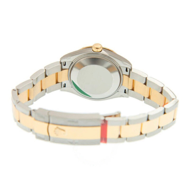 Relógio Oyster Datejust 31 automático em aço e ouro amarelo 18k com mostrador prateado 31 mm - Mercado de Luxo - O Maior E-Commerce de Bens, Produtos e Serviços de Luxo do Brasil.