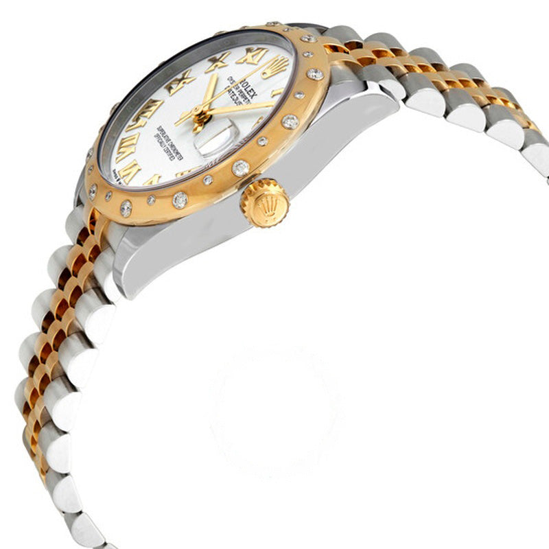 Relógio Datejust 31 automático mostrador branco em aço e ouro amarelo 18k Jubilee 31 mm - Mercado de Luxo - O Maior E-Commerce de Bens, Produtos e Serviços de Luxo do Brasil.