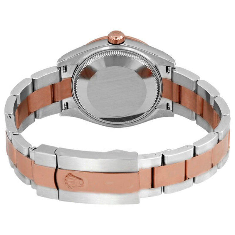 Relógio Oyster automático Datejust 31 com mostrador de diamantes rosa e aço e ouro Everose 31 mm - Mercado de Luxo - O Maior E-Commerce de Bens, Produtos e Serviços de Luxo do Brasil.