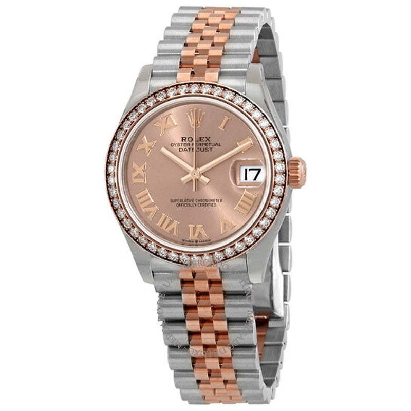 Relógio Datejust Rose Dial Automático em Aço e Ouro Everose Jubilee 31 mm - Mercado de Luxo - O Maior E-Commerce de Bens, Produtos e Serviços de Luxo do Brasil.