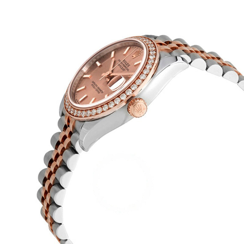 Relógio Datejust Rose Diamond Dial Automático em Aço e Ouro Everose Jubilee 31 mm - Mercado de Luxo - O Maior E-Commerce de Bens, Produtos e Serviços de Luxo do Brasil.
