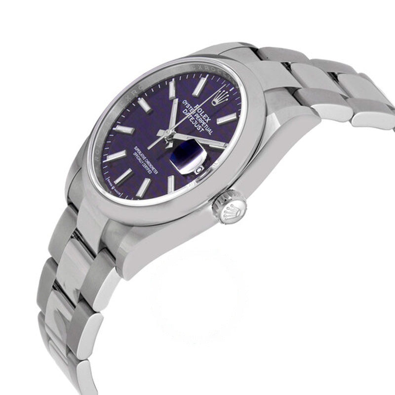 Relógio Datejust 36 Cronômetro Automático Mostrador Azul  - Mercado de Luxo - O Maior E-Commerce de Bens, Produtos e Serviços de Luxo do Brasil.