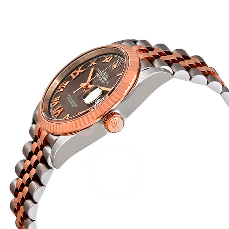 Relógio Jubilee Datejust 36 com mostrador de diamantes em ródio escuro e aço e ouro Everose 18k 36 mm - Mercado de Luxo - O Maior E-Commerce de Bens, Produtos e Serviços de Luxo do Brasil.