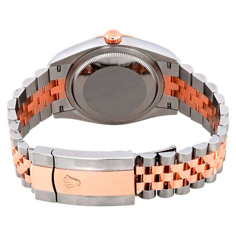 Relógio Jubilee Datejust 36 com mostrador de diamantes em ródio escuro e aço e ouro Everose 18k 36 mm - Mercado de Luxo - O Maior E-Commerce de Bens, Produtos e Serviços de Luxo do Brasil.