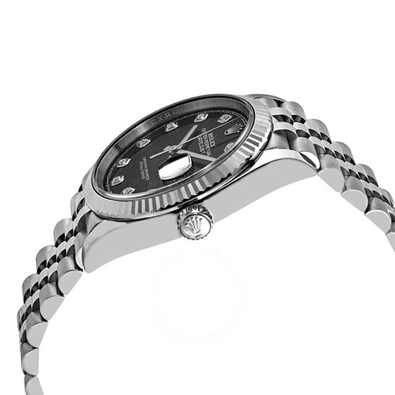 Relógio Datejust 36 Mostrador Diamante Preto Automático Jubilee 36 mm - Mercado de Luxo - O Maior E-Commerce de Bens, Produtos e Serviços de Luxo do Brasil.