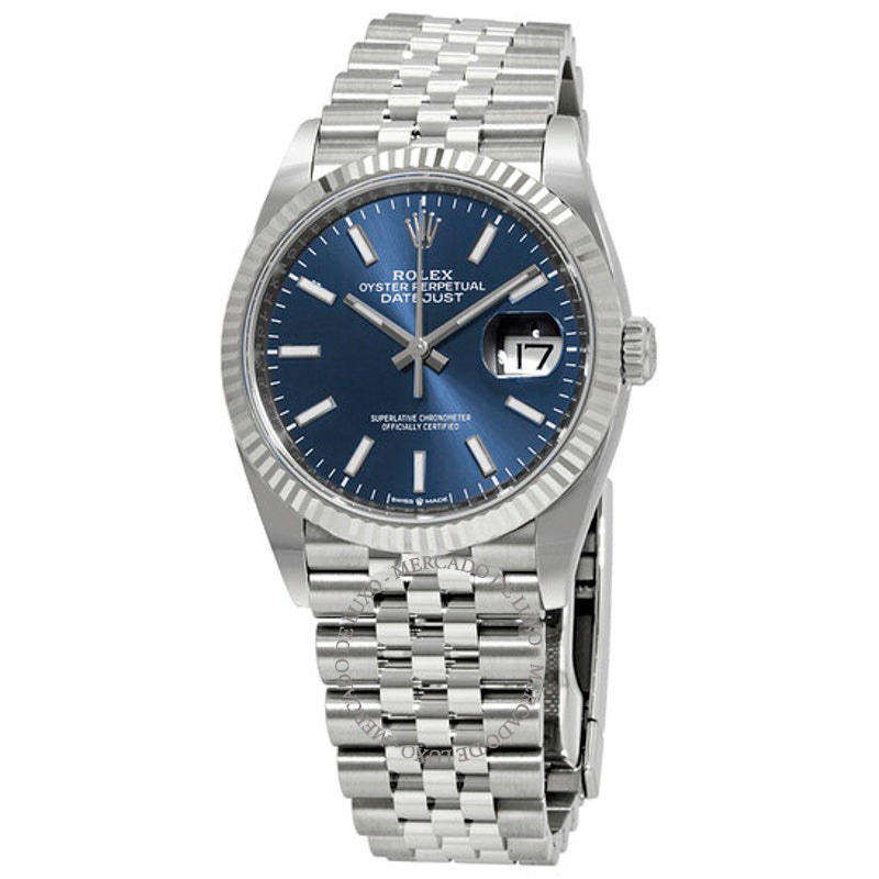 Relógio Datejust 36 automático Jubilee com mostrador azul 36 mm - Mercado de Luxo - O Maior E-Commerce de Bens, Produtos e Serviços de Luxo do Brasil.