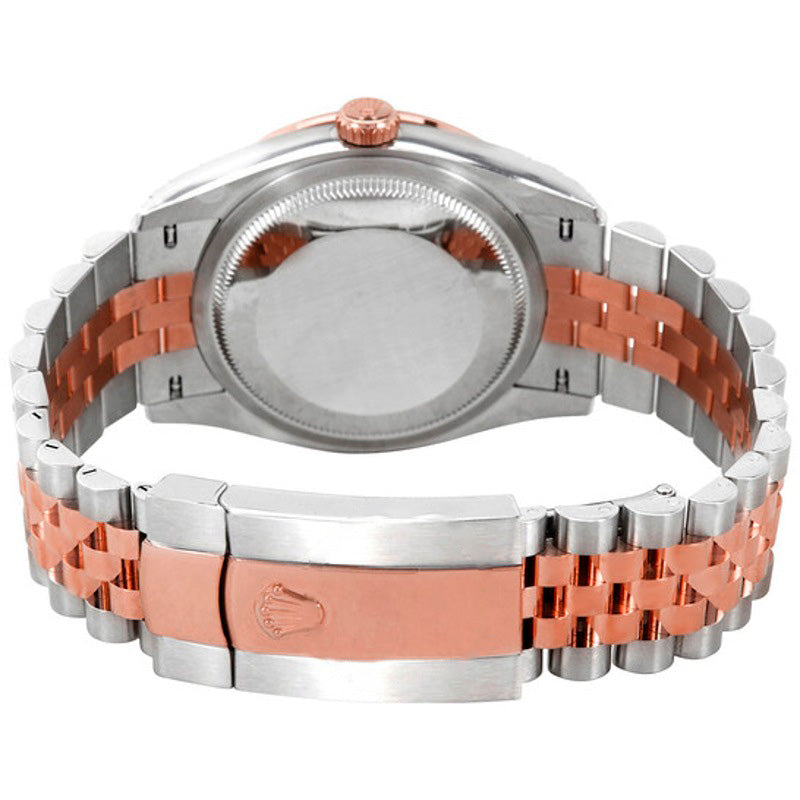 Relógio Datejust 36 automático mostrador branco em aço e ouro Everose 18k Jubilee 36 mm - Mercado de Luxo - O Maior E-Commerce de Bens, Produtos e Serviços de Luxo do Brasil.