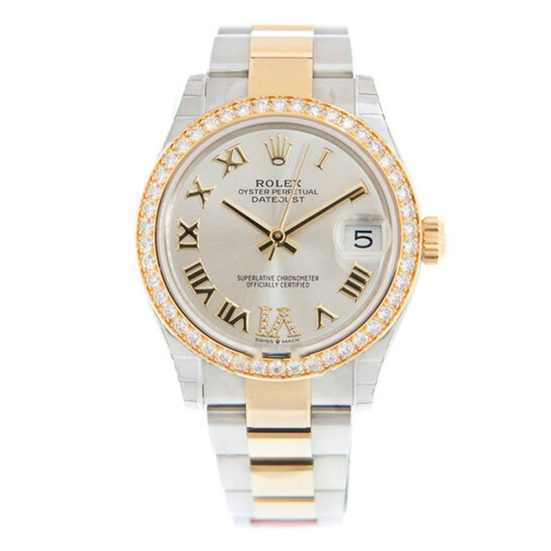 Relógio Datejust Lady 31 Diamantes Mostrador Prateado 27838 31 mm - Mercado de Luxo - O Maior E-Commerce de Bens, Produtos e Serviços de Luxo do Brasil.