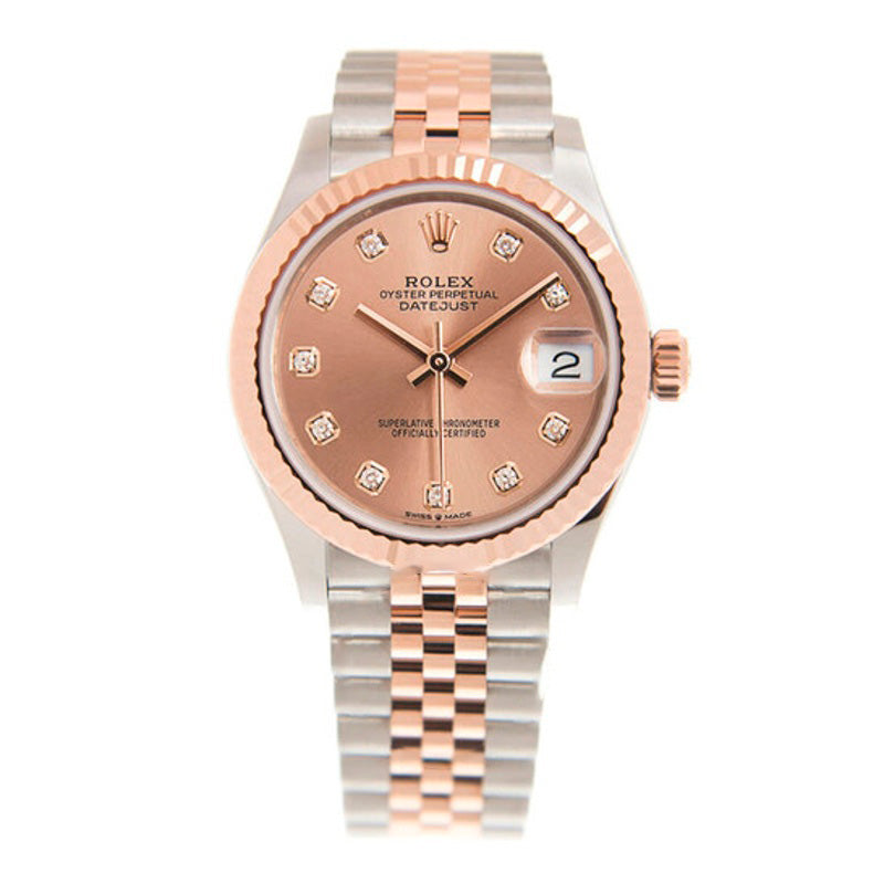 Relógio Datejust Cronômetro Automático Diamante Rosa Dial 2782 31 mm - Mercado de Luxo - O Maior E-Commerce de Bens, Produtos e Serviços de Luxo do Brasil.