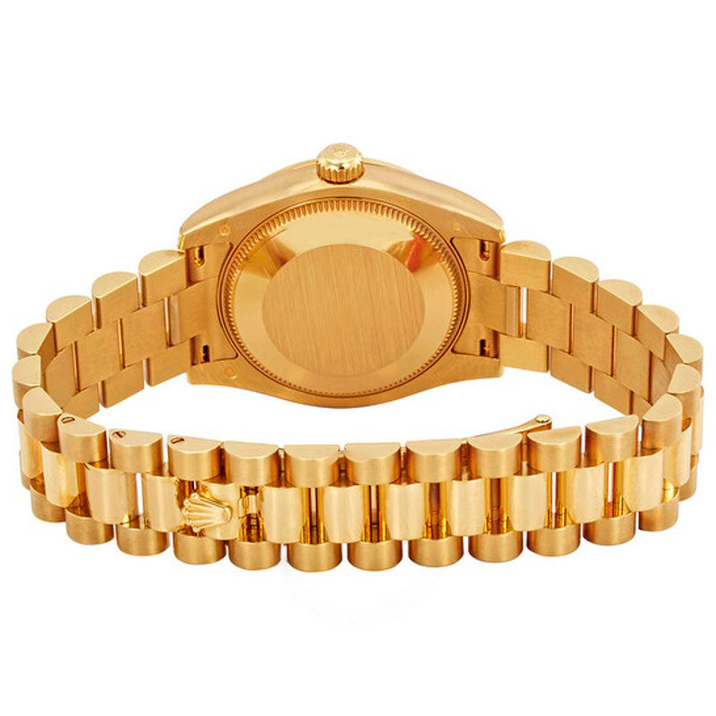 Relógio Datejust Silver Diamond Dial Automático em Ouro Amarelo 18k President 31 mm - Mercado de Luxo - O Maior E-Commerce de Bens, Produtos e Serviços de Luxo do Brasil.