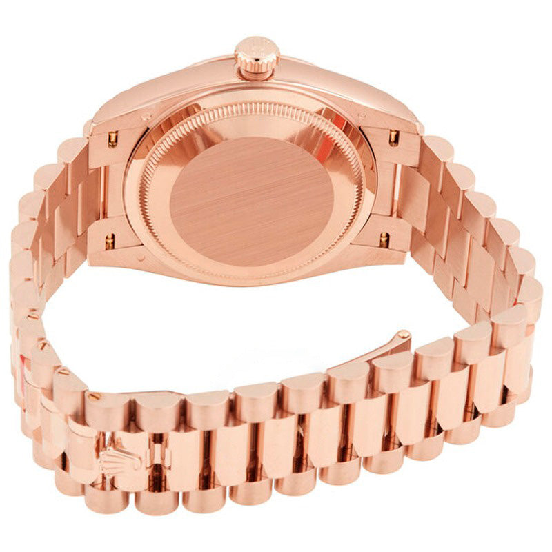 Relógio Day-Date 36 Automático Ouro Everose 18k Diamante Mostrador Eisenkiesel 36 mm - Mercado de Luxo - O Maior E-Commerce de Bens, Produtos e Serviços de Luxo do Brasil.