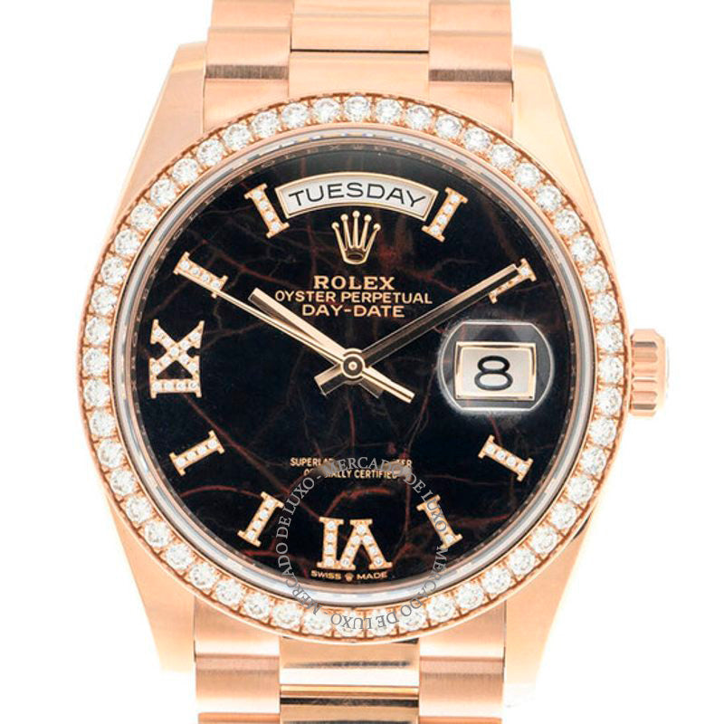 Relógio Dia Data Cronômetro Automático Diamante 36 mm - Mercado de Luxo - O Maior E-Commerce de Bens, Produtos e Serviços de Luxo do Brasil.