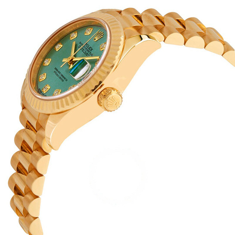 Relógio Lady-Datejust 28 Cronômetro Automático Mostrador Verde Diamante 28 mm - Mercado de Luxo - O Maior E-Commerce de Bens, Produtos e Serviços de Luxo do Brasil.