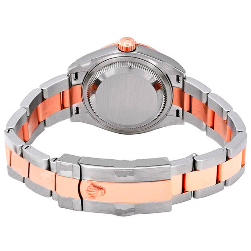Relógio Oyster Lady-Datejust 28 com mostrador branco em aço e ouro Everose 18k  - Mercado de Luxo - O Maior E-Commerce de Bens, Produtos e Serviços de Luxo do Brasil.