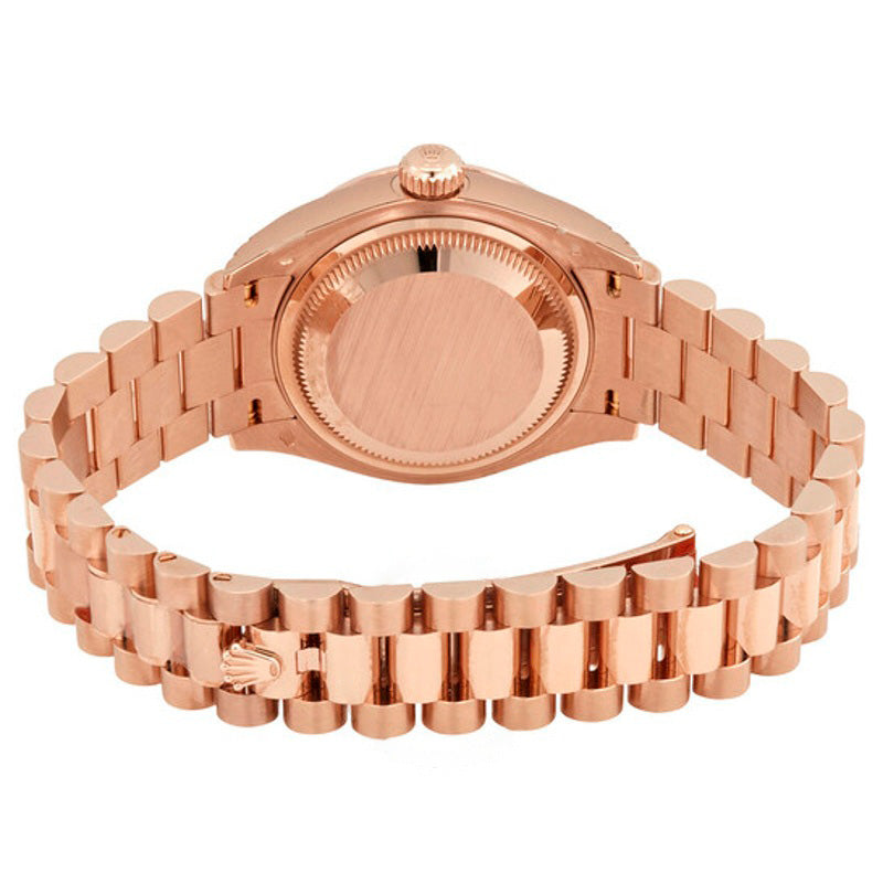 Relógio Lady-Datejust Madrepérola Mostrador de Diamante Automático Ouro Everose 18k Presidente 28 mm - Mercado de Luxo - O Maior E-Commerce de Bens, Produtos e Serviços de Luxo do Brasil.