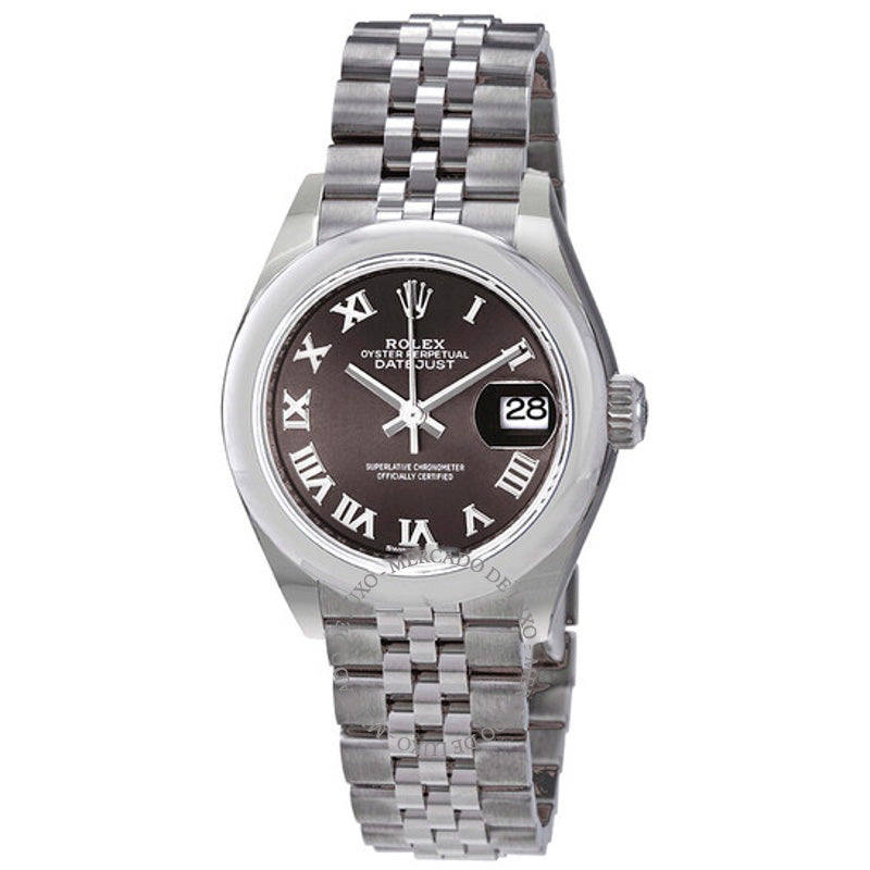 Relógio Lady Datejust Automático Mostrador Cinza Jubilee 28 mm - Mercado de Luxo - O Maior E-Commerce de Bens, Produtos e Serviços de Luxo do Brasil.