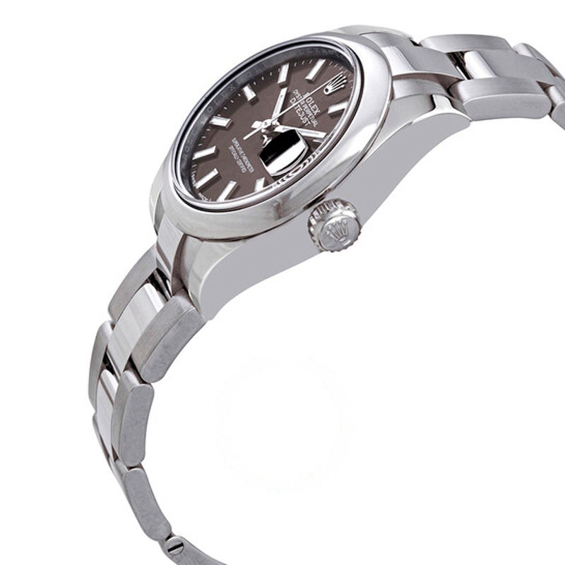 Relógio Oyster Lady Datejust Automático Mostrador Cinza 28 mm - Mercado de Luxo - O Maior E-Commerce de Bens, Produtos e Serviços de Luxo do Brasil.