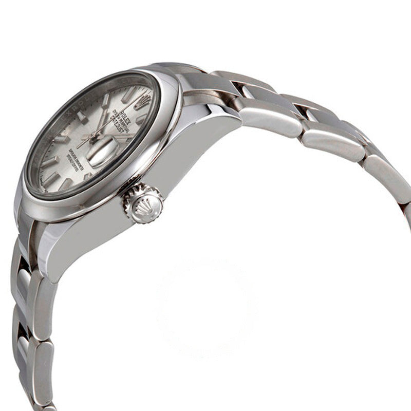 Relógio Oyster Lady Datejust Automático com Mostrador Prateado 28 mm - Mercado de Luxo - O Maior E-Commerce de Bens, Produtos e Serviços de Luxo do Brasil.