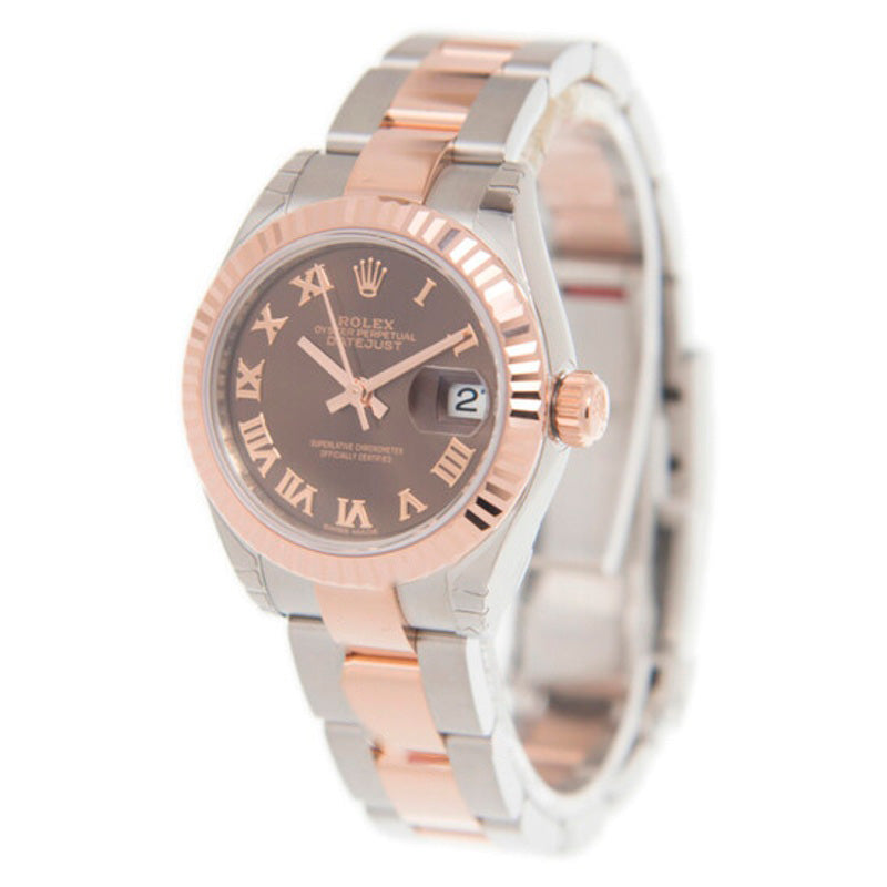 Relógio Lady Datejust 28 Automático Mostrador Marrom 27917 28 mm - Mercado de Luxo - O Maior E-Commerce de Bens, Produtos e Serviços de Luxo do Brasil.
