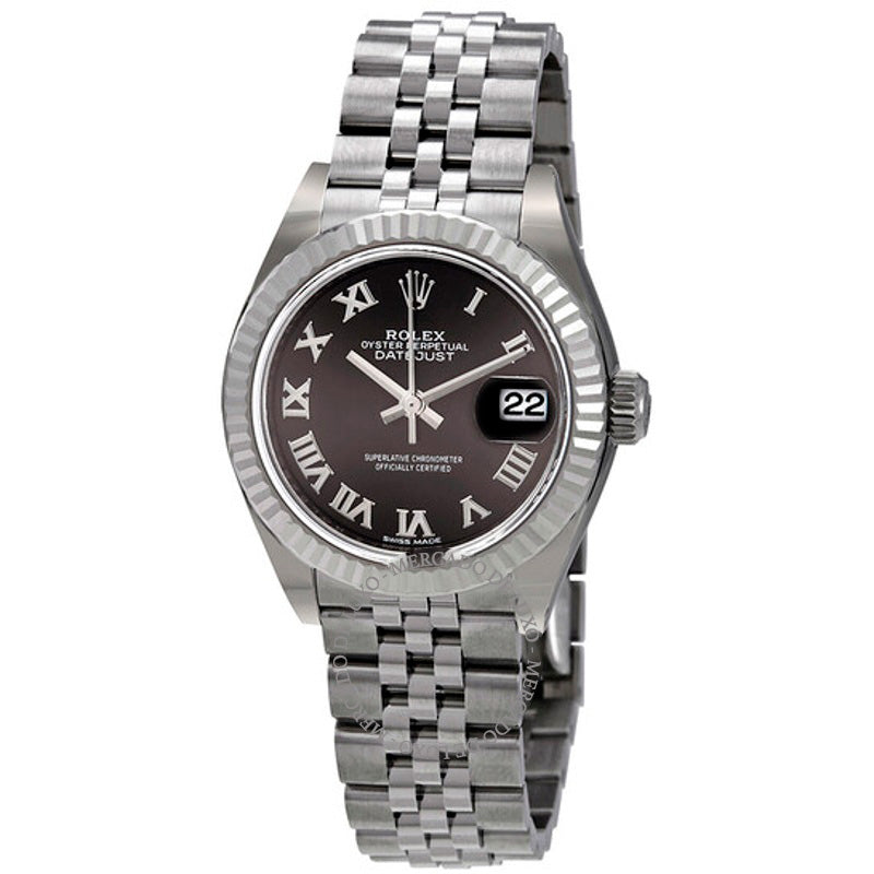 Relógio Lady Datejust Automático Mostrador Cinza Jubilee 28 mm - Mercado de Luxo - O Maior E-Commerce de Bens, Produtos e Serviços de Luxo do Brasil.