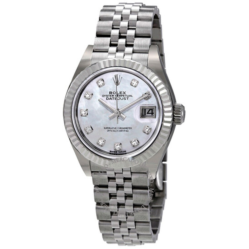 Relógio Lady Datejust Automático Madrepérola Mostrador de Diamante Jubilee 28 mm - Mercado de Luxo - O Maior E-Commerce de Bens, Produtos e Serviços de Luxo do Brasil.