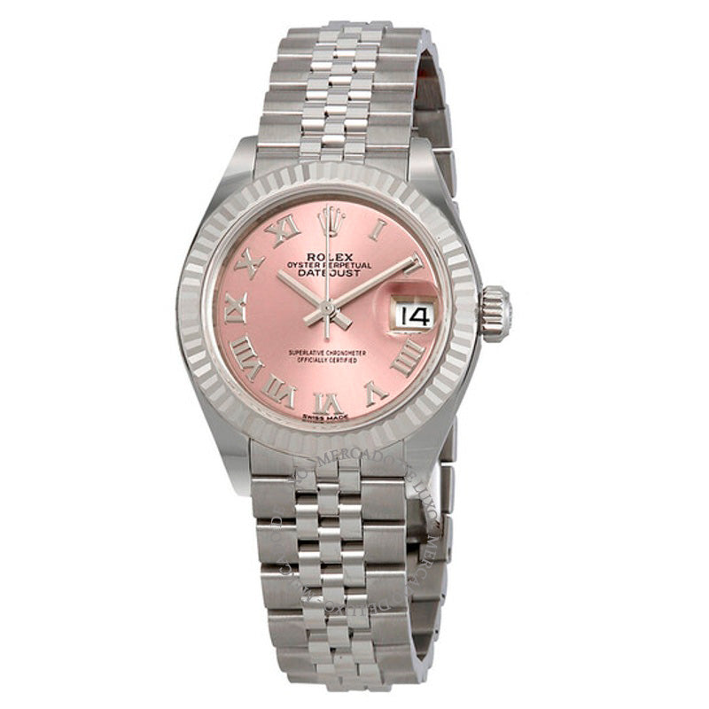 Relógio Lady Datejust Automático Rosa com Mostrador Jubilee 28 mm - Mercado de Luxo - O Maior E-Commerce de Bens, Produtos e Serviços de Luxo do Brasil.
