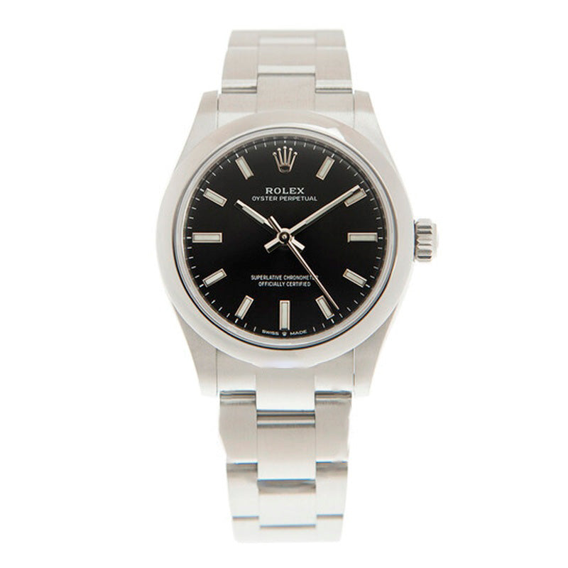 Relógio Oyster Perpetual 31 Automático Mostrador Preto 31 mm - Mercado de Luxo - O Maior E-Commerce de Bens, Produtos e Serviços de Luxo do Brasil.