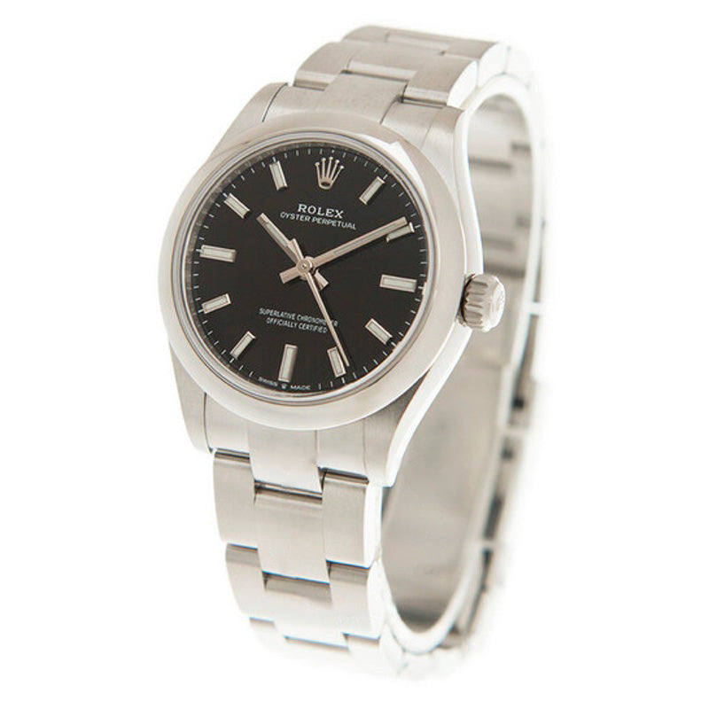 Relógio Oyster Perpetual 31 Automático Mostrador Preto 31 mm - Mercado de Luxo - O Maior E-Commerce de Bens, Produtos e Serviços de Luxo do Brasil.