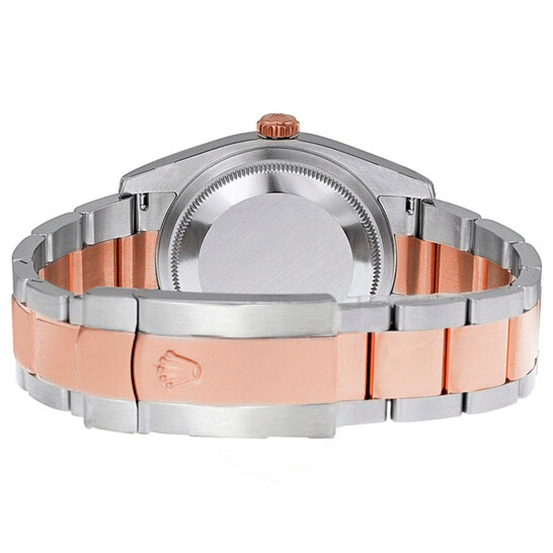 Relógio Oyster Perpetual Datejust 36 Mostrador Rosa Aço Inoxidável e Pulseira de Ouro Everose 18K Automático 36 mm - Mercado de Luxo - O Maior E-Commerce de Bens, Produtos e Serviços de Luxo do Brasil.