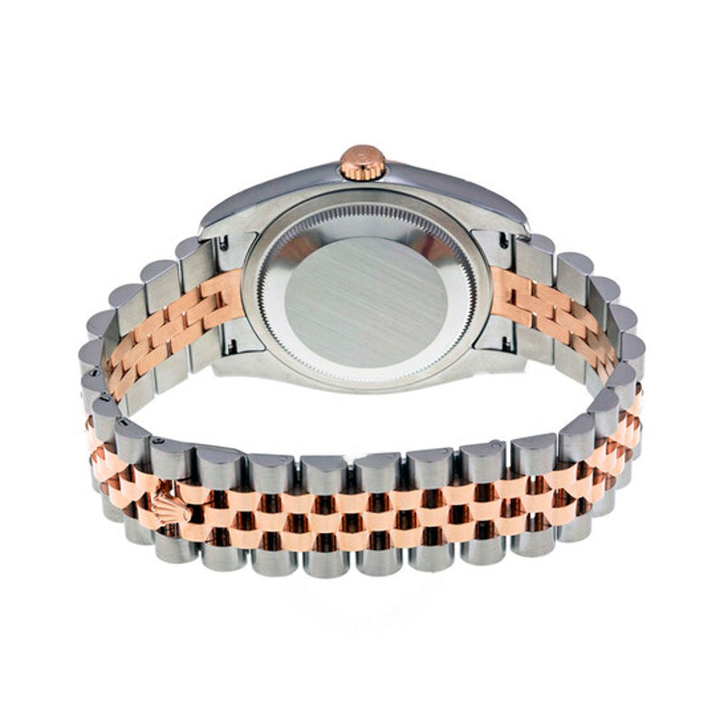 Relógio Oyster Perpetual Datejust 36 Mostrador Champagne Rosa Aço Inoxidável e Pulseira Jubilee em Ouro Everose 18K Automático 36 mm - Mercado de Luxo - O Maior E-Commerce de Bens, Produtos e Serviços de Luxo do Brasil.