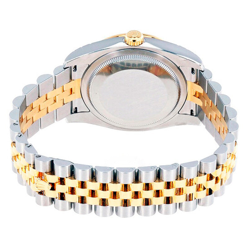 Relógio Oyster Perpetual Datejust 36 Mostrador prateado Aço inoxidável e ouro amarelo 18K Pulseira Jubilee Automático 36 mm - Mercado de Luxo - O Maior E-Commerce de Bens, Produtos e Serviços de Luxo do Brasil.
