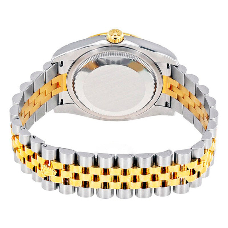 Relógio Datejust Mostrador Prateado Automático Aço Inoxidável e Ouro Amarelo 18 Quilates 36 mm - Mercado de Luxo - O Maior E-Commerce de Bens, Produtos e Serviços de Luxo do Brasil.